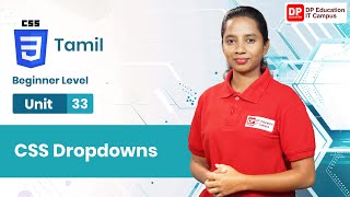 Unit 33 | CSS Dropdowns | CSS | Beginner Level
