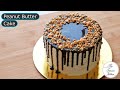 Eggless Peanut Butter Cake | Peanut Butter Chocolate Cake ~ The Terrace Kitchen