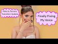 Finally Fixing My Voice... Transgender Transition Update and Q&amp;A