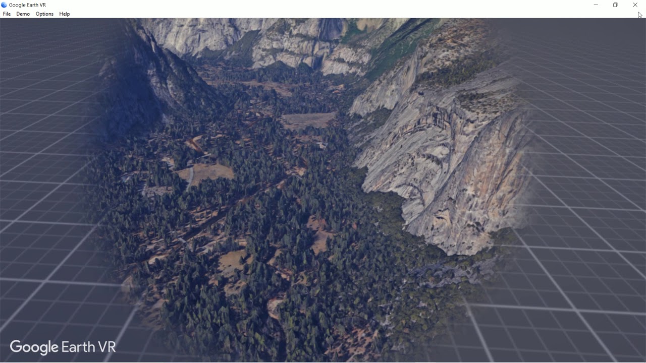 Google Earth VR Yosemite Valley YouTube