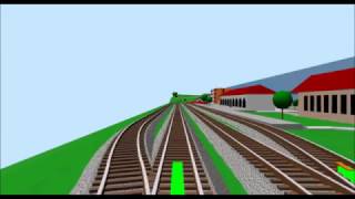 Scarm Model Trains Simulator - Dirvers Camera Viewing Mode