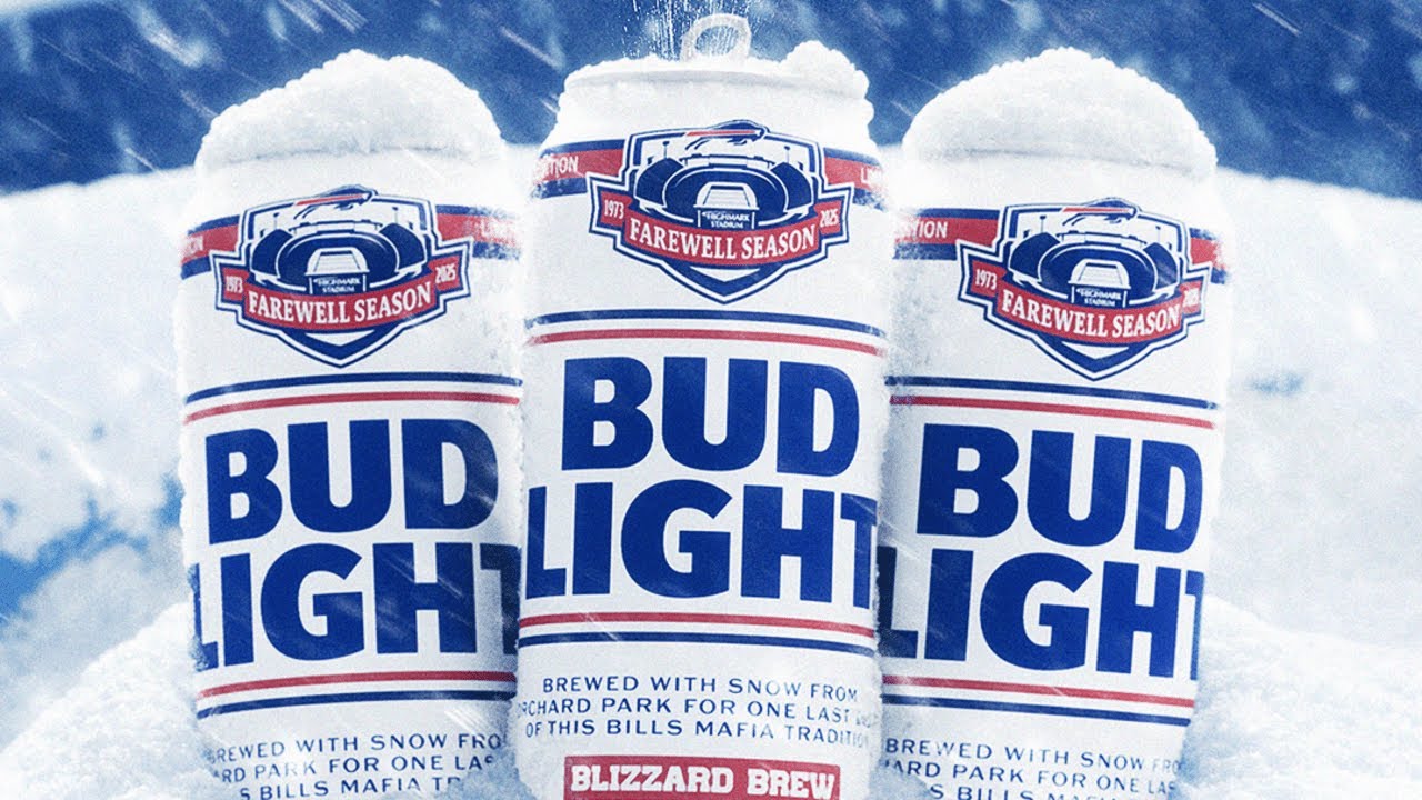 Bud Light unveils limited-edition 'Blizzard Brew' made with snow