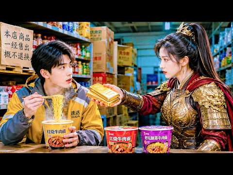 Đang ngồi ăn MÌ GÓI thì gặp NỮ ĐẾ xuyên không dùng toàn bộ Vàng để đổi lấy MÌ GÓI