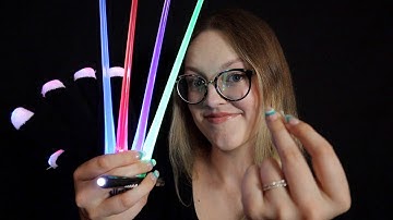 ASMR Focus on Me & All of My Lights - glasses tapping, snapping, light triggers, breathing exercises