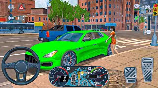 City Taxi Simulator 3D: Girls passenger pick up driver to destination - car game android gameplay screenshot 5