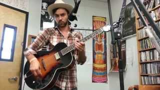 Video thumbnail of "Shakey Graves - "Roll The Bones" (A Fistful Of Vinyl sessions) on KXLU 88.9 FM Los Angeles"