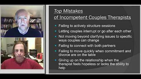Bill Doherty: New Perspectives on Couples Therapy ...