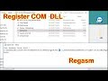 Register COM DLL with RegAsm. ActiveX Controls, .tlb,