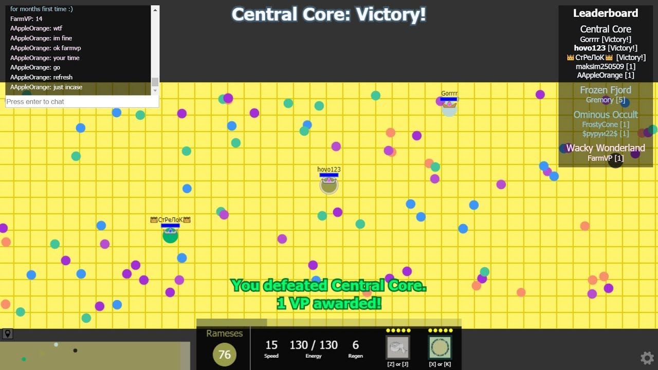 Evades.io/Trio (Ram,Ghoul,Chrono)/Central Core/