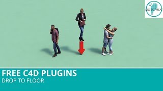 Free C4D Plugins: Drop to Floor