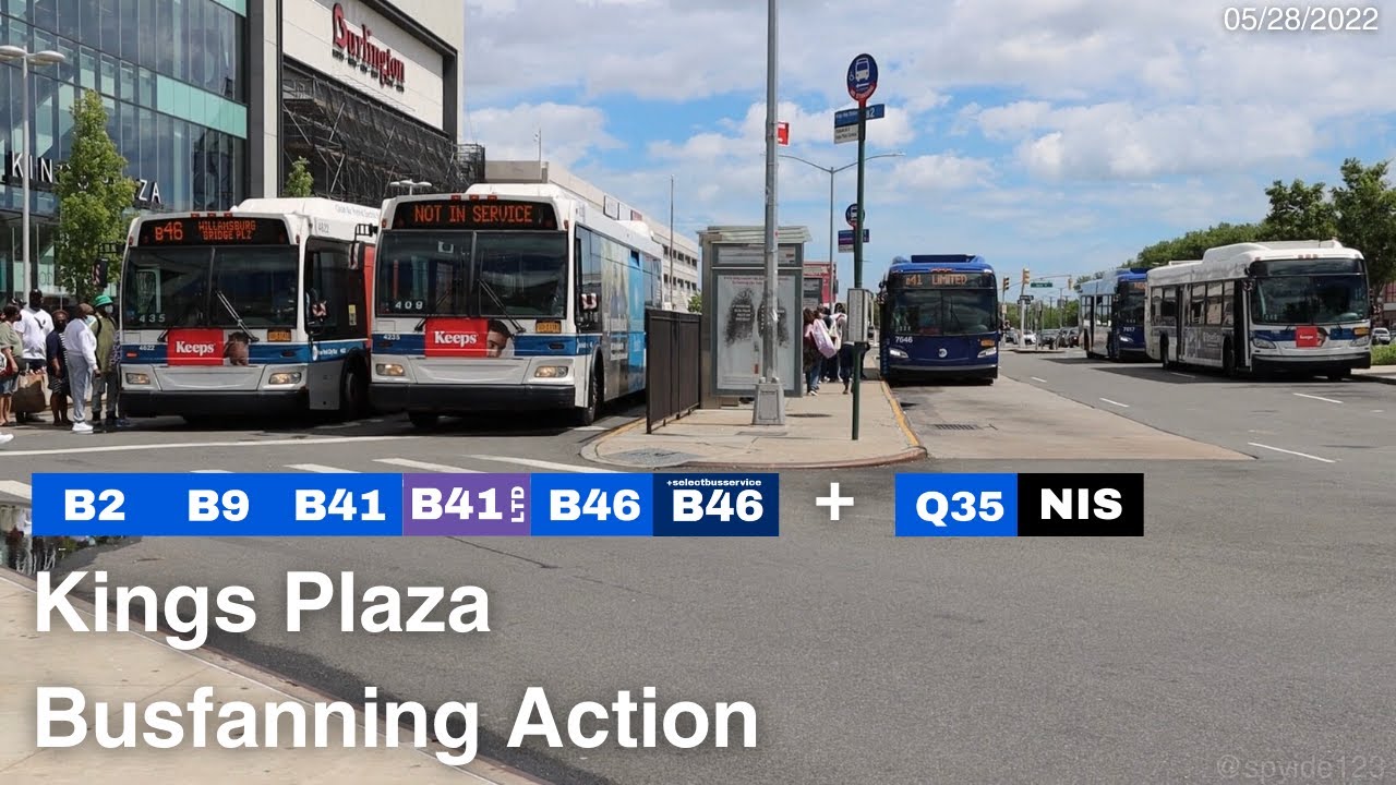 ᴴᴰ MTA NYC Bus B2/B9/B41/LTD/B46/SBS + Q35 and NIS Bus Action Kings