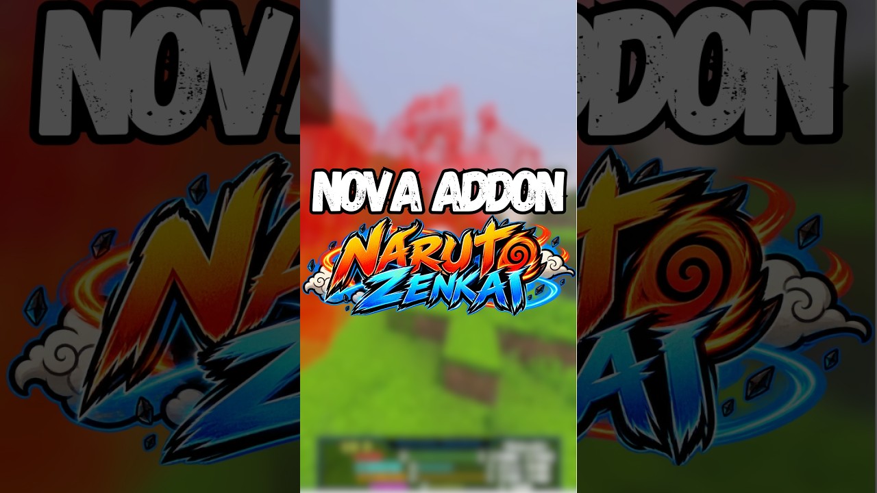 ENCONTREI ADDON SECRETA de NARUTO no MINECRAFT! #Minecraft #Naruto #MinecraftNaruto #MinecraftShorts
