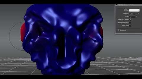 First interaction with mudbox - first model