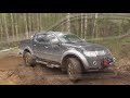 L 200 тест колёс и лебёдки