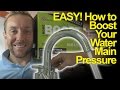 BOOST MAIN WATER PRESSURE - Salamander Pump - Plumbing Tips