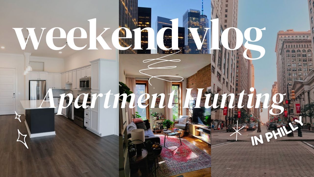 A VISUAL DIARY | apartment hunting in Philly & exploring the city
