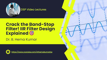 How to Design a Band-Stop Filter in IIR | DSP Filter Design Simplified!