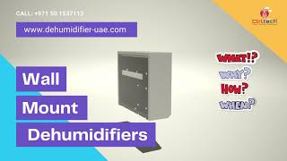 Wall mount dehumidifier [Wall dehumidifier or In-wall dehumidifier or through wall dehumidifier]