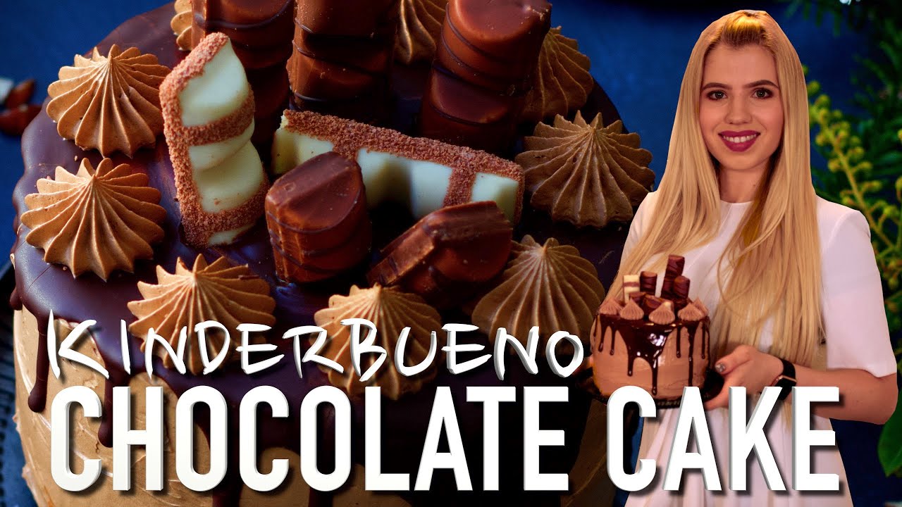 Kinder Bueno Chocolate Cake | How to make a perfect Chocolate Cake!