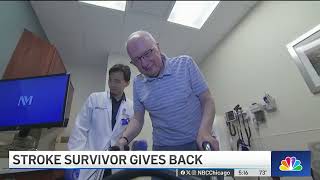 Survivor of TWO strokes gives back by helping fellow survivors by NBC Chicago 218 views 4 days ago 2 minutes, 16 seconds