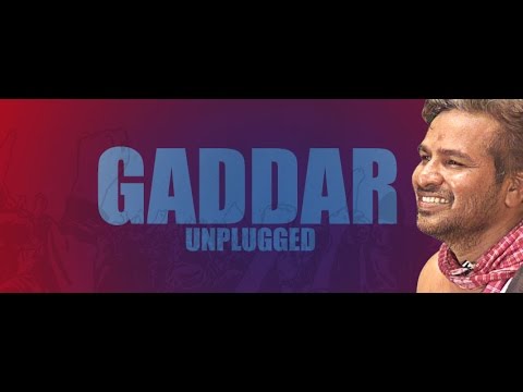Gaddar Unplugged Teaser  Laal Salaam  Bhoomiki Pachani Rangesi