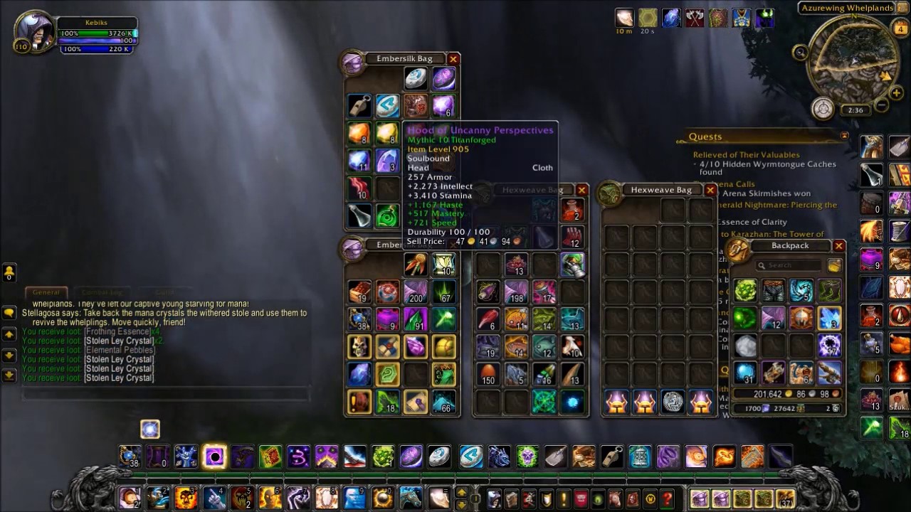 The Withered Return World Quest Azsuna World Of Warcraft