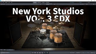 Toontrack Superior Drummer 3 New York Studios VOL. 3 SDX All Presets Demo