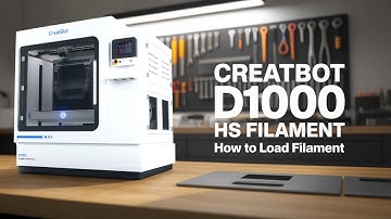 How to Install Filament on the CreatBot D1000 HS | Step-by-Step Tutorial
