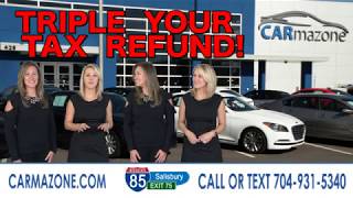 Triple Your Refund at CARmazone