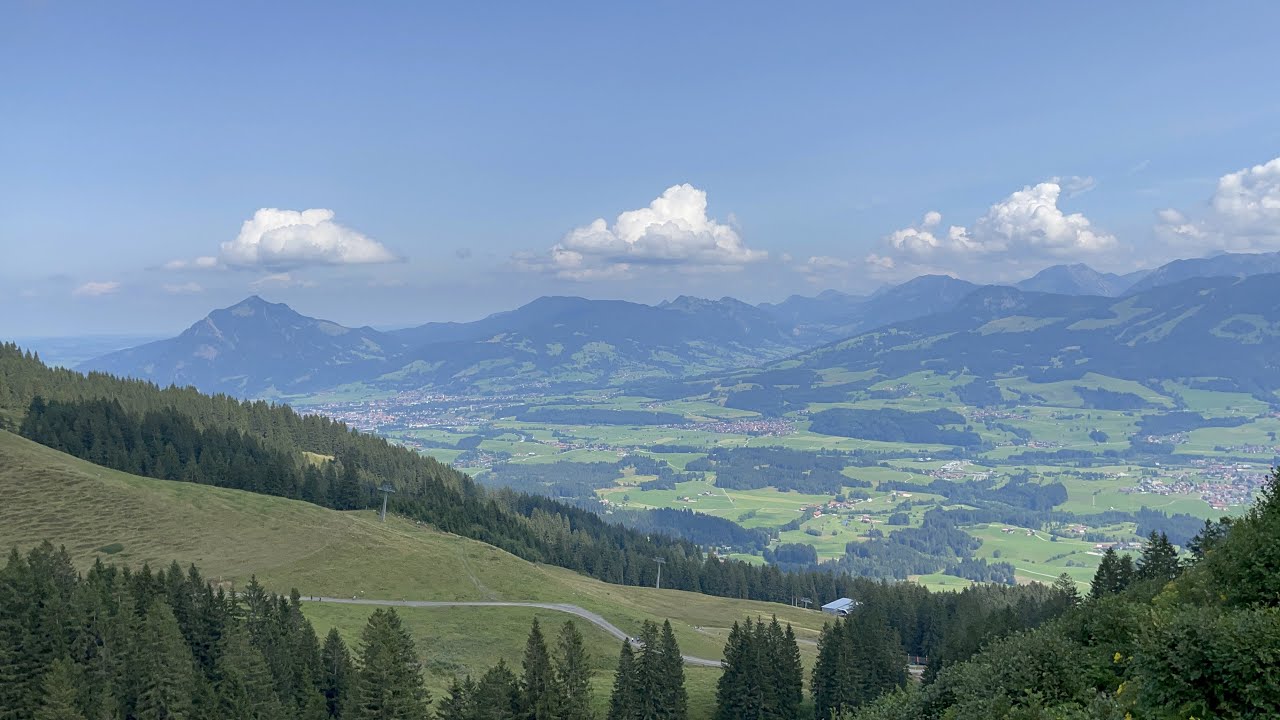 Bolsterlang - Fahrt mit der Hörnerbahn (20. August 2021)