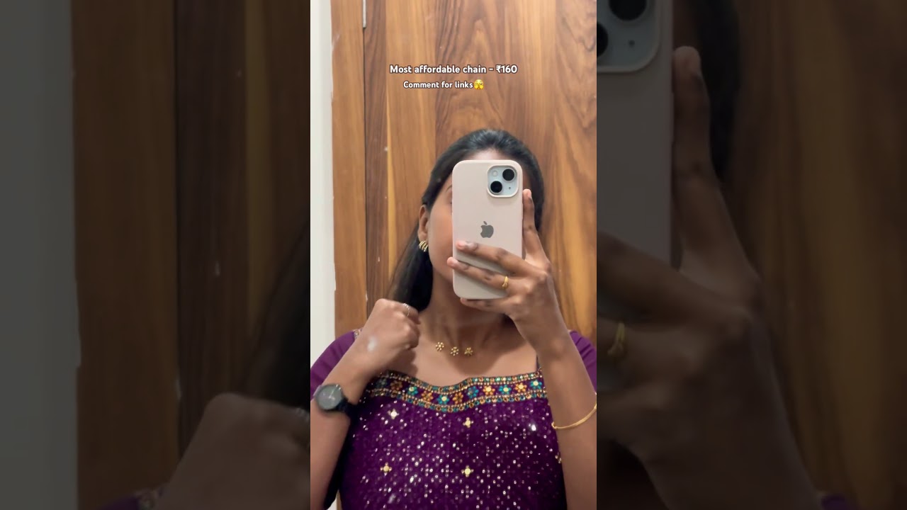 Most Affordable Meesho Necklace Under ₹150! 💎 Honest Review 