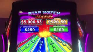 $HAND PAY$ "MAXI" Jackpot Star Watch Fire Slot Video Slot Machine $10.00 max bet screenshot 5