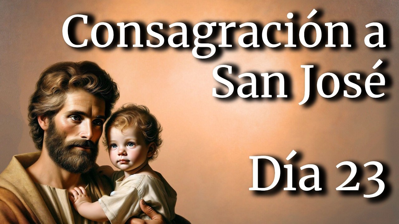 DÍA 23 de 33 || CONSAGRACIÓN A SAN JOSÉ || Febrero - Marzo 2026