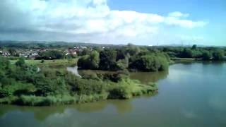 Learning to fly a quadcopter with the Hubsan X4 H107C (2): Mind that lake or youll be in it...