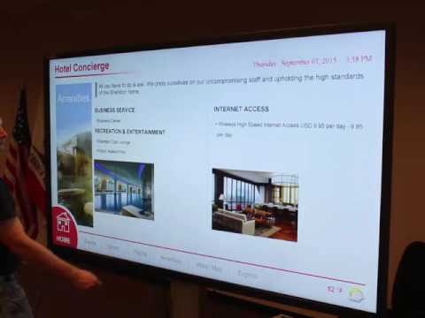 Wayfinding Digital Signage for Hotels