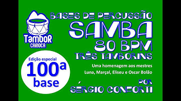 Sérgio Conforti - Samba 80 bpm (Três Tamborins)