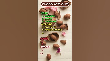 Quizfinity | 10 Chocolate Quiz Questions That Will TEST Your Knowledge
