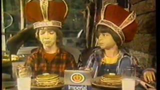 1981 Imperial Margarine "How to eat pancakes" TV Commercial