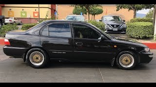 4AGE 'Blacktop' Swapped 1995 Toyota Corolla  One Take