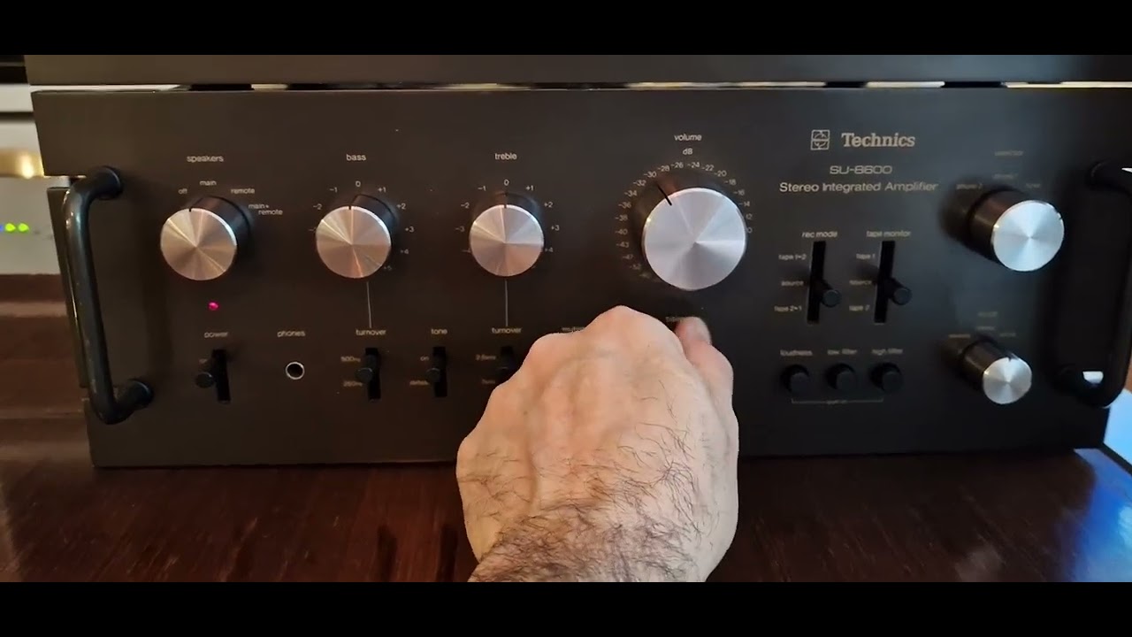 Technics SU-8600 ステレオインテグレーテッドアンプ Technics SU 8600 Integrated Amplifier Very Rare Works Perfectly | eBay