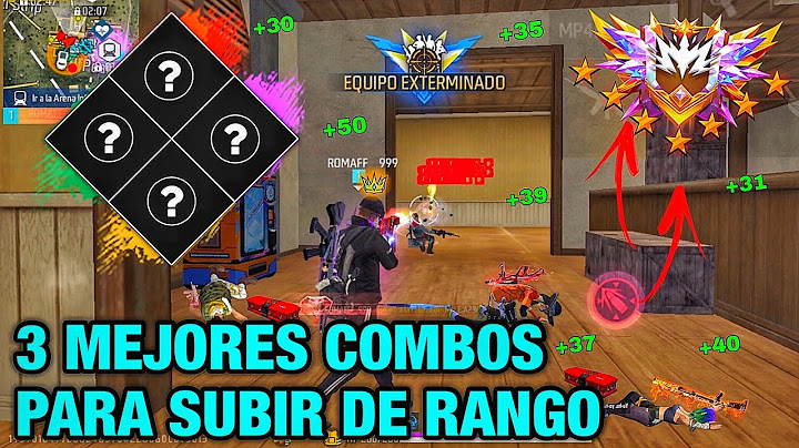 3 MEJORES COMBOS DE HABILIDADES 💀 para SUBIR a MAESTRO y a GRAN MAESTRO 🔥
