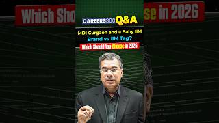 MDI Gurgaon vs Baby IIM Call? | Brand vs IIM Tag? Which Should You Choose in 2026