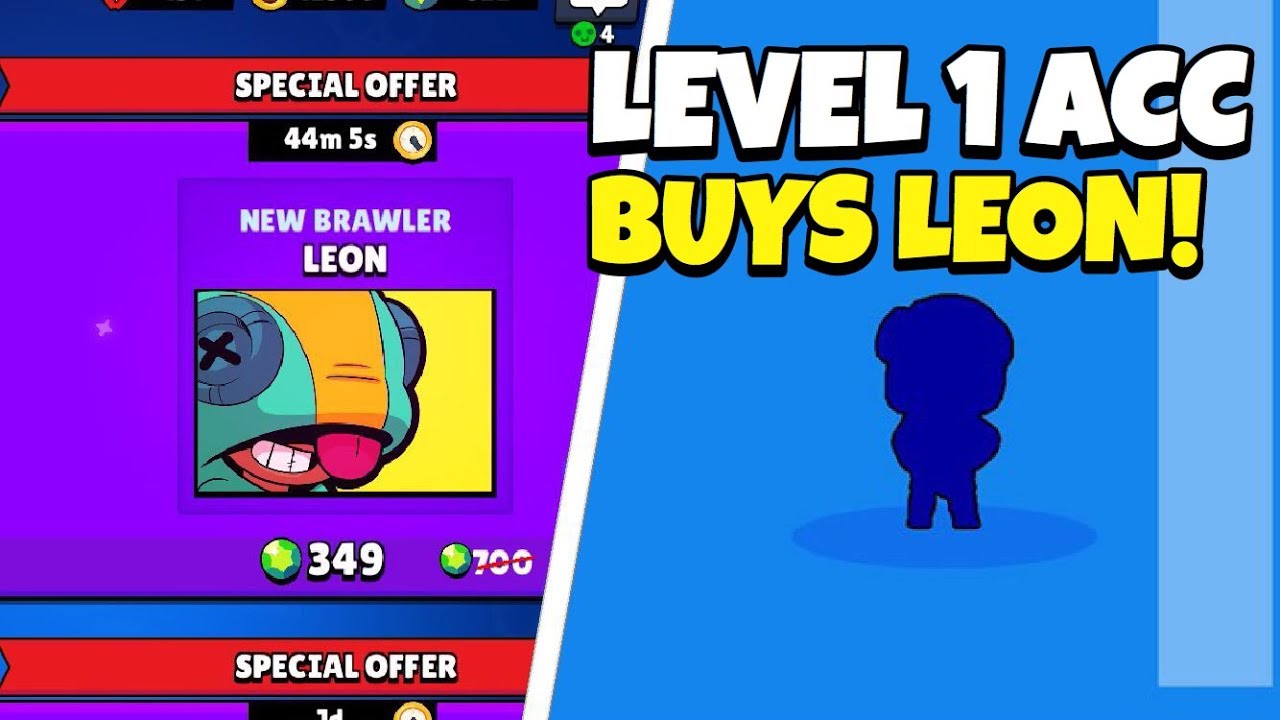 Best Offer In Game Buying Leon Brawl Stars Youtube - leon in shop brawl stars