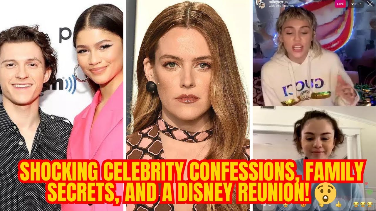 Shocking Celebrity Confessions, Family Secrets, and a Disney Reunion! 😲