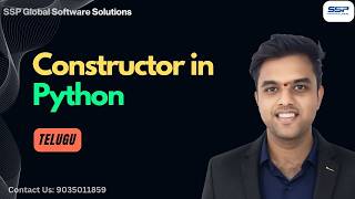 What is Constructor in Python | Telugu |  Python Programming | SSP Global Tirupati