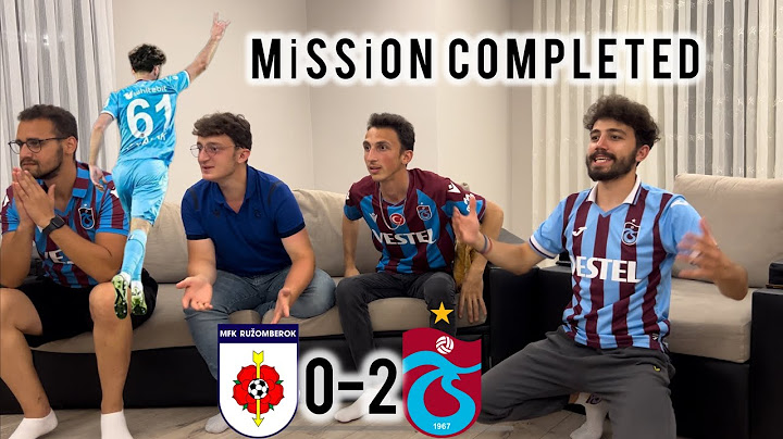 TURU ARALADIK !  ( Ruzomberok 0-2 Trabzonspor )