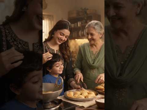 अम्मी के हाथों की गुजिया और पूरे परिवार की खुशियाँ ❤️🥟