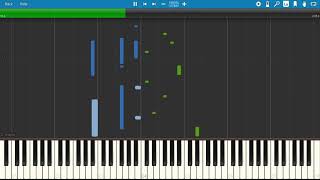 Sufjan Stevens - No Shade In The Shadow Of The Cross Piano Synthesia Cover