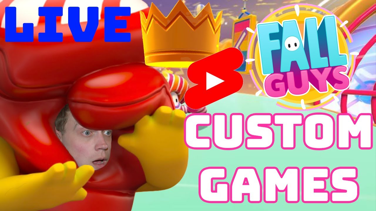 LIVE - PLAYING VIEWER CHOICE FALL GUYS CUSTOM GAMES! VERTICAL STREAM