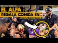 ALFA EL JEFE, LUEGO DE LA TORMENTA AYUDA SU BARRIO.!!!